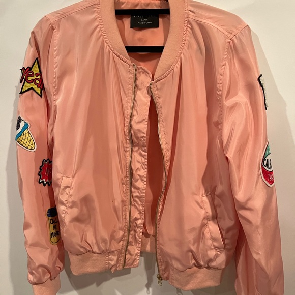 Bomber Pink Jacket - Picture 2 of 4